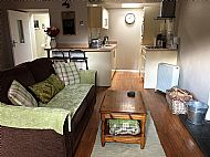 Open plan living and kitchen