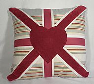 A cushion for Her Majesty