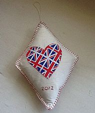 Jubilee diamond, blanket edged