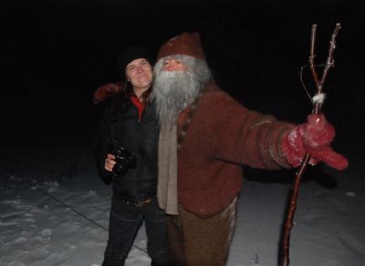anna karlsdóttir from the university of iceland and one of dimmuborgir´s yule lads