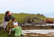 volunteers counting seals at vatnsnes peninsula 