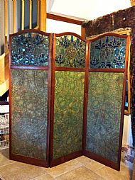 Arts & Crafts Three-fold Screen