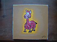 Pink giraffe