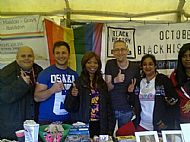 Community Tent at Essex Pride 2013