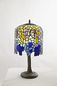Tiffany CR10 Wisteria table lamp