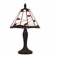 Tiffany MT20TL8 ruby leaf lamp