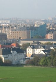 .. back towards the apartment