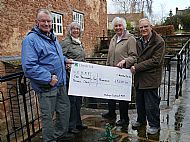 Bishops Lydeard and Rural Life Museum - Cheque Presentation
