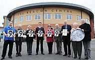 Celebrating the largest collection of 5 pence coins in the world