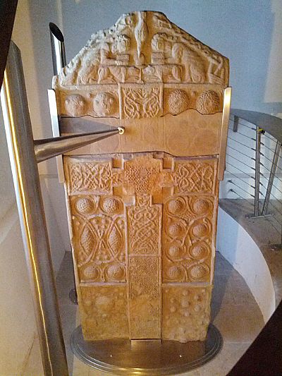 newly conserved nigg pictish cross-slab