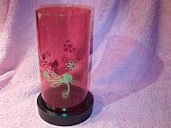 Candle Holders (Red Tinted Large Size )