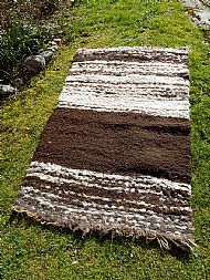 peg loom fleece rug