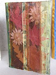 dried flower book cover