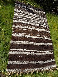 peg loom fleece rug
