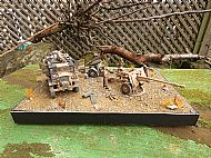British Pheasant 17 Pounder Anti-Tank Gun Diorama