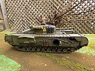 British Churchill Mark VII Tank