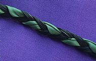 3 Strand Braid with ribbon insert #2