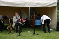 Bill Salmond's Band warms up