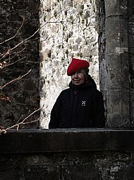 'Woman in a red hat' Olenka Beal