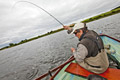loch eye boat fishing roger dowsett and stan headley