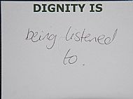 Dignity is.....
