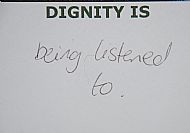 Dignity is......