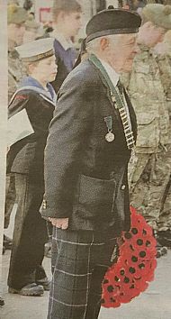 Doc Halliday at Hamilton's memorial service.