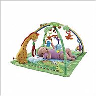 Quilted Fisher-Price Rainforest Melodies And Lights Comfortable, Colorful Design Deluxe Gym