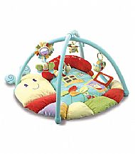 Little Bird Told Me Softly Snail Snuggle Time Playmat & Gym