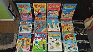 Old Beano Knockout Lion Beezer Dandy Sparky Buster Annual Comic Job Lot x 12