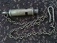 WW2 Home Front WHISTLE 1938