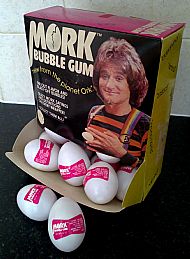 MORK 1978 Bubble Gum Egg Dispenser