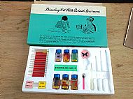 1960s Sample DISSECTING KIT WITH ACTUAL Real SPECIMENS! Science Set