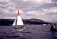 Sailing off Fort William 1972