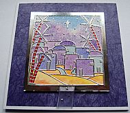 Handmade Watercolour Christmas Scene