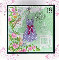 Purple summer dress