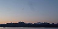 Moon over the Torridon Mountains