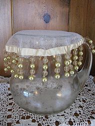 Beaded Jar Cover