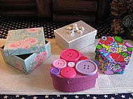 Decorated Boxes £3.50 - £4.50