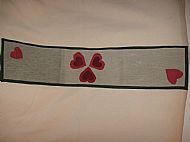 Heart Table Runner £9.99