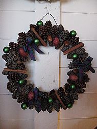Fir Cone Wreath