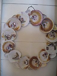 Scallop Shell Wreath