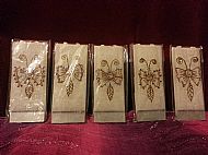 ~ Flat Candles With Stand