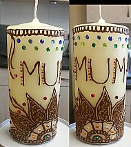 ~ Personalised Candles