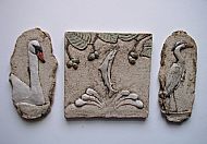 Salmon, Swan & Heron