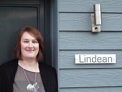 susan outside her home