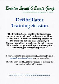 Defibrillator Training