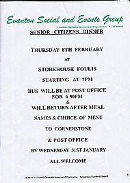 Old Folks Dinner