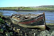 Old Boat On Shore