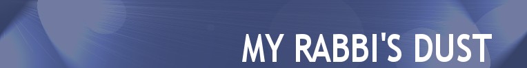 MY RABBI'S DUST
